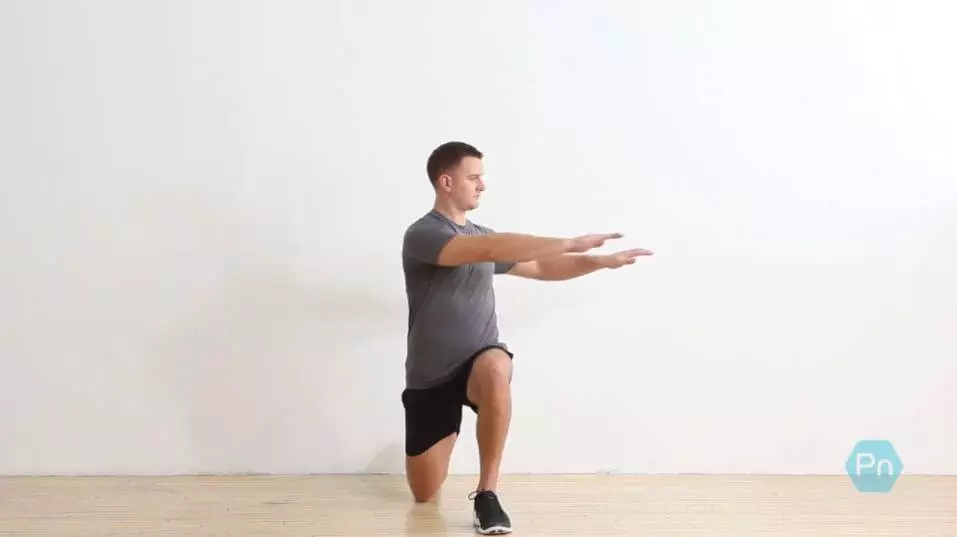 Reverse Lunge With Posterolateral Reach - Daily Bodyweight Exercises